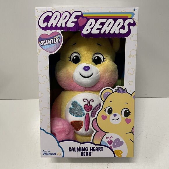 Care Bears 14" Calming Heart Bear SCENTED Exclusive 2023 IN HAND NEW FREE SHIP - Picture 1 of 6